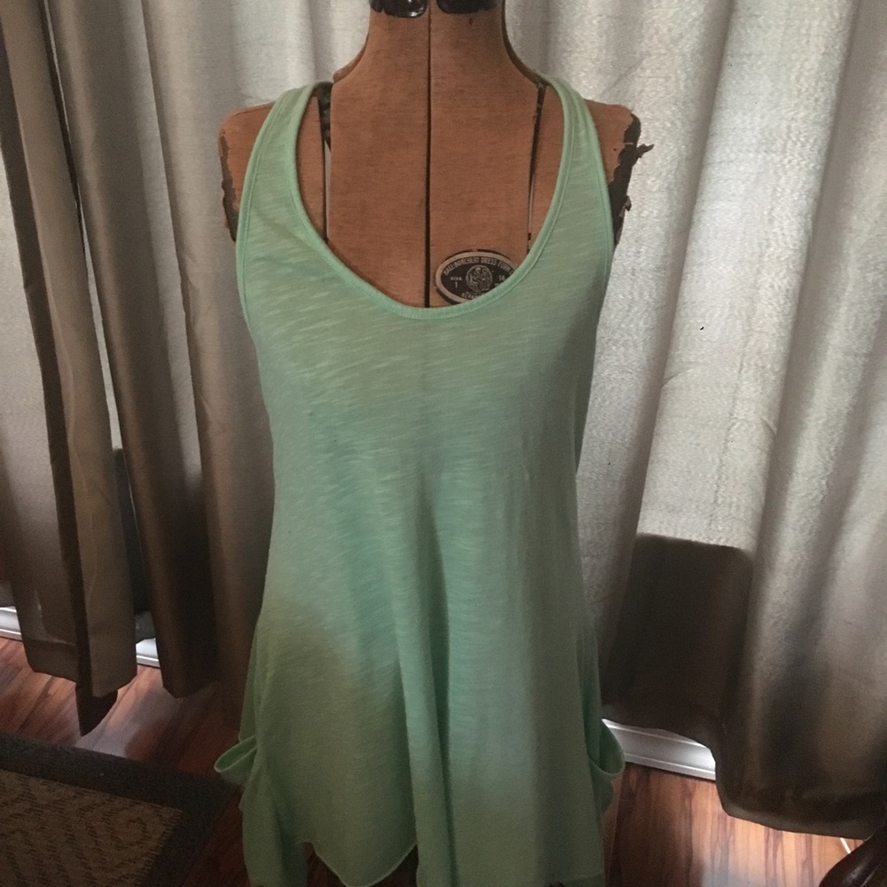 Mint Green T-Shirt Dress 👗